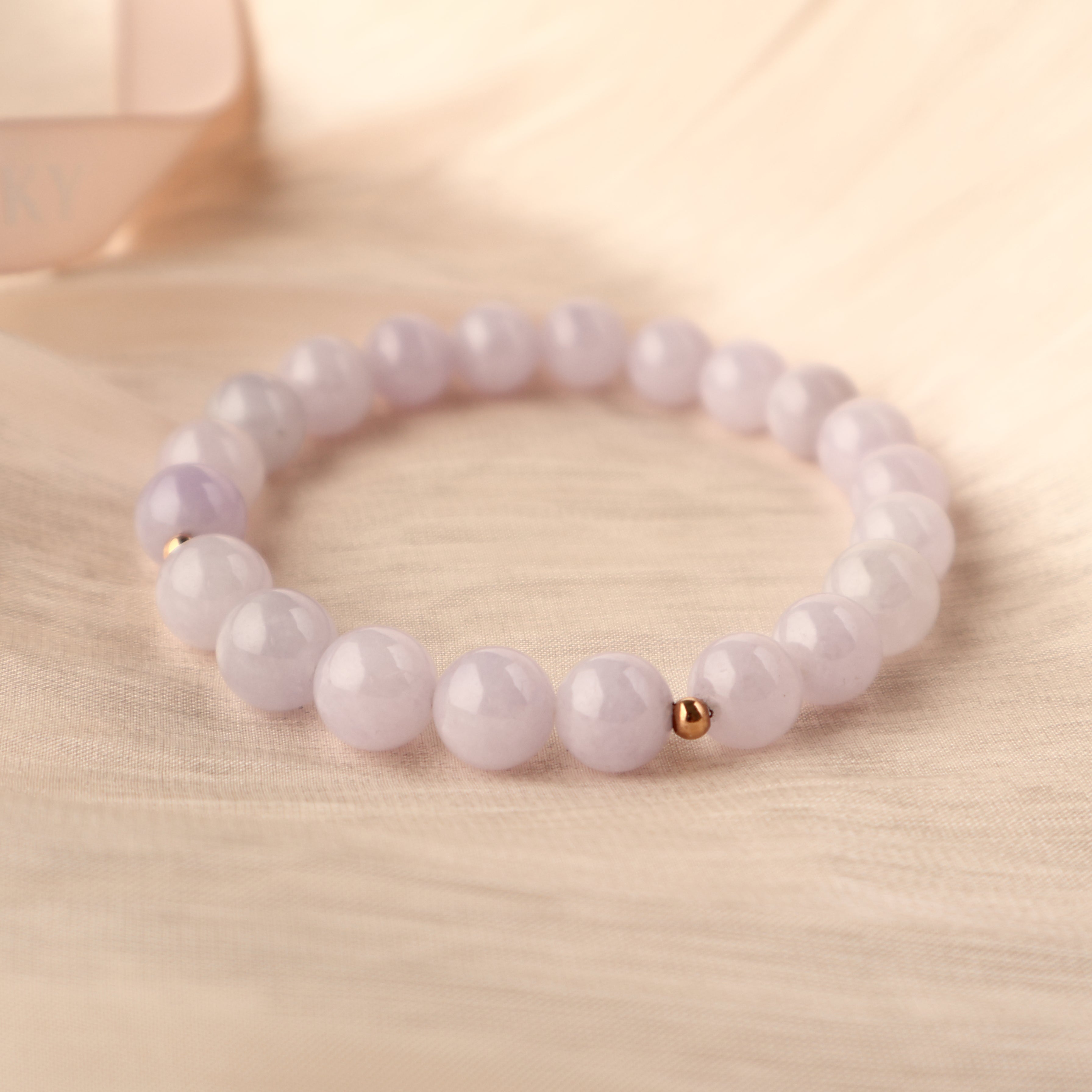 Purple Jade Bracelet