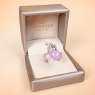 Purple jade ring packaging box