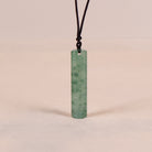 Green Burma Jade Pendant Necklace