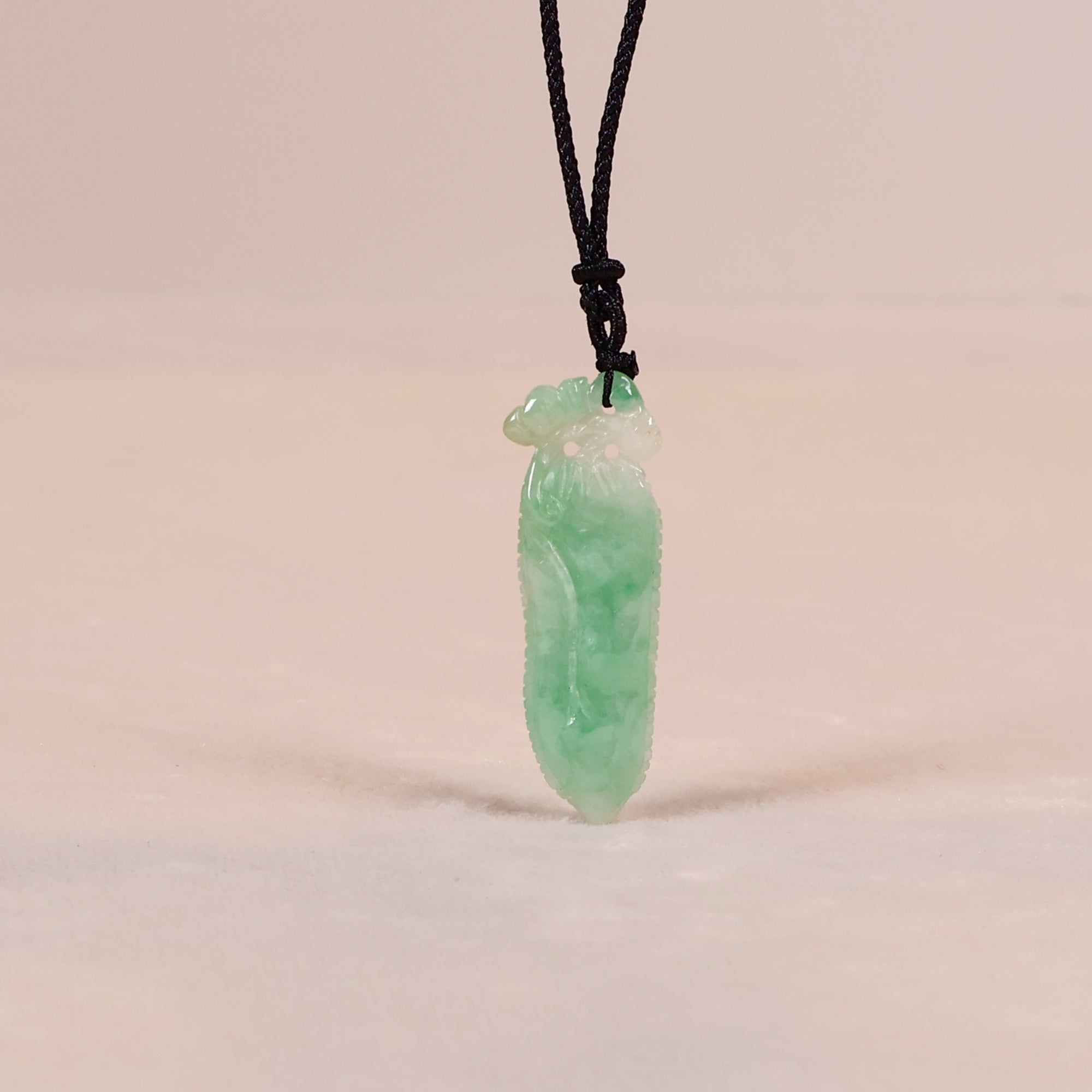 Gransky Burmese Jade Hand-carved Men's Jade Pendant