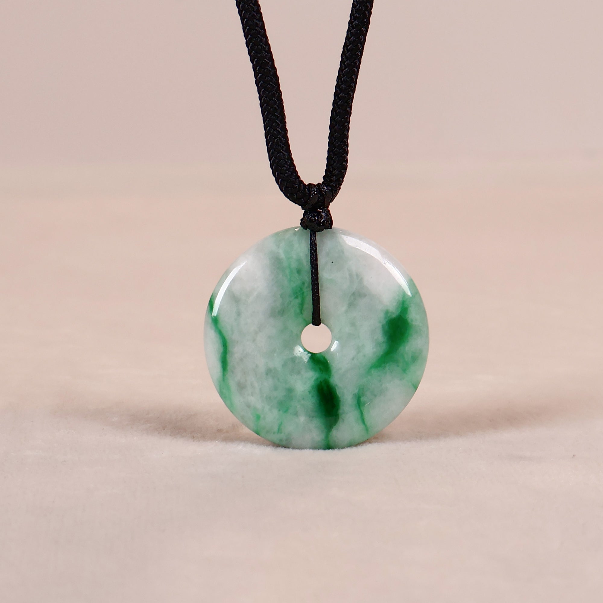 Authentic Burmese jade pendant