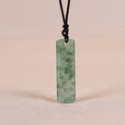 Green Burma Jade Pendant Necklace