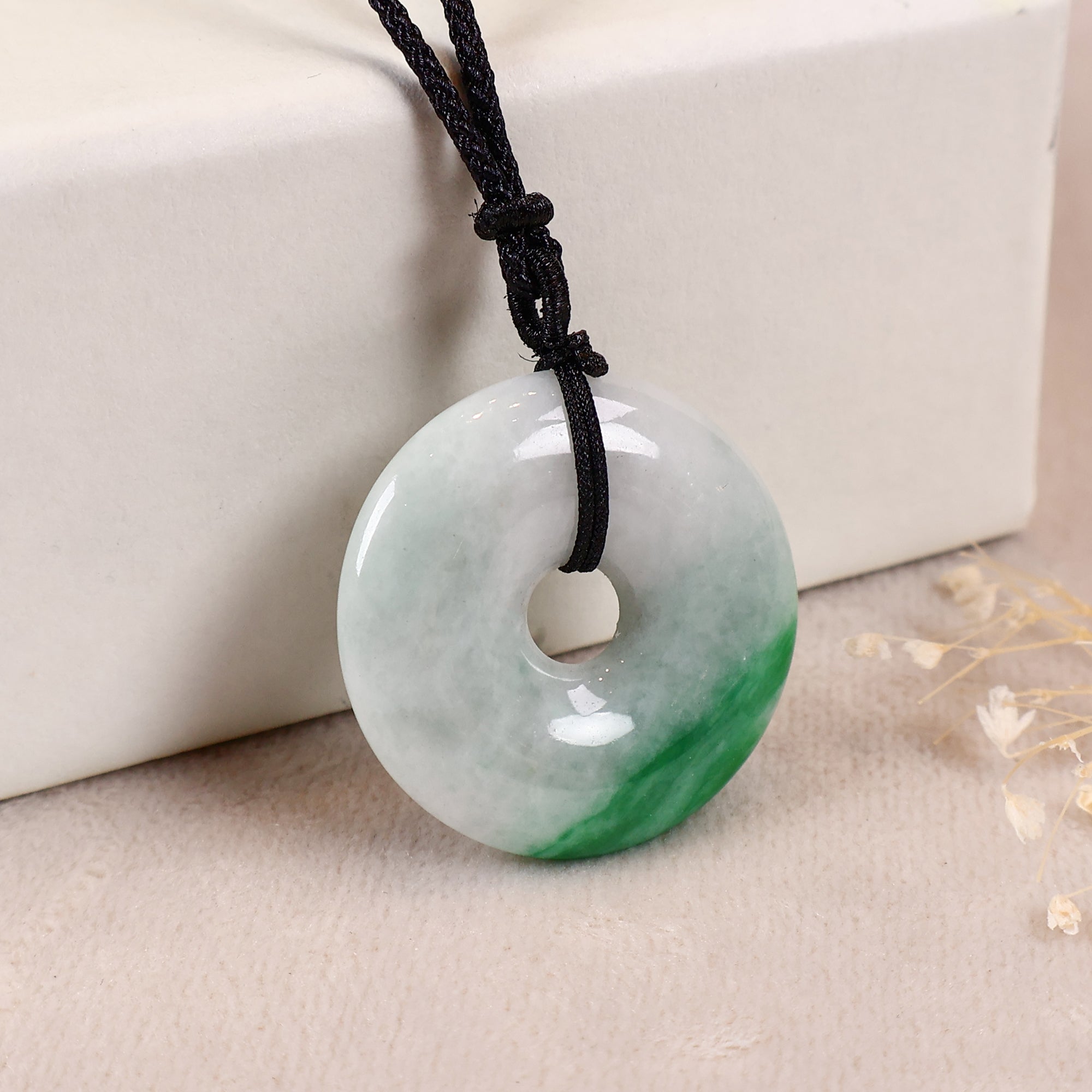 Gransky Jadeite jewelry Green Jade Pendant Necklace