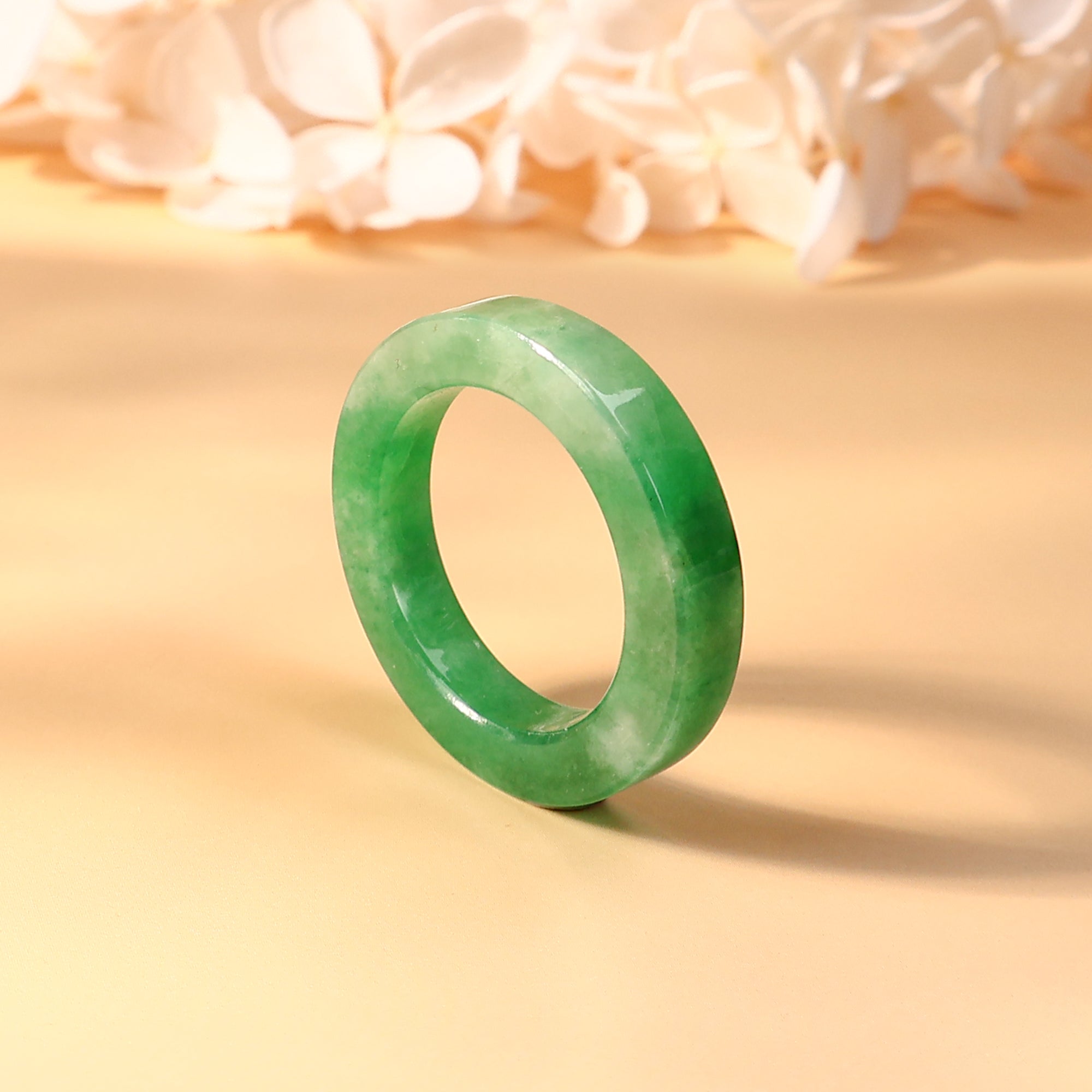 jade Circle Ring