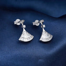 Gransky 18K White Gold Divas' Dream Natural Diamond Earrings