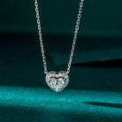 Gransky 18k White Gold Heart Shape Diamond Charm