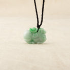 Horse Jade Pendant Necklace