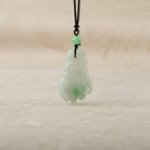 Two Tone Buddha's-Hand Jadeite Pendant Necklace