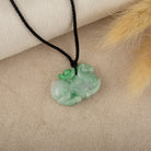 Horse Jade Pendant Necklace