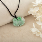 Horse Jade Pendant Necklace