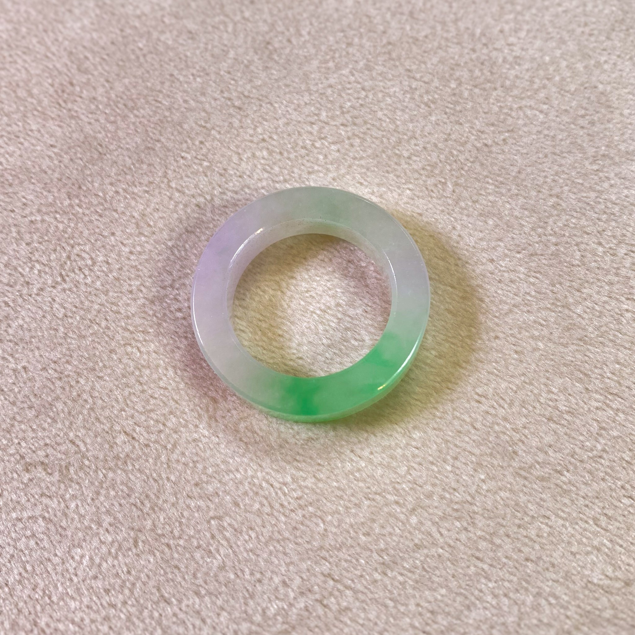 Gransky Natural Untreated A Grade Burma Jadeite Ring